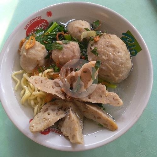 Mie Ayam + Bakso Telor + Pangsit Rebus menu Mie Ayam Bakso Pak Man, Mampang Prapatan
