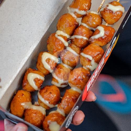 Bakso Mini Bakar Isi 6 Tusuk menu Bakso Bakar Maknyoosee Pusat, Jati Mataram