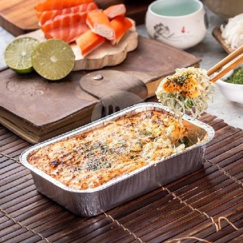 Salmon Kani Mentai Shirataki menu By Anind, Duren Tiga Indah