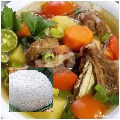 Soto Jeroan ( Daging, Babat, Kikil, Paru ) menu Soto Daging Omah Ndeso Sempu