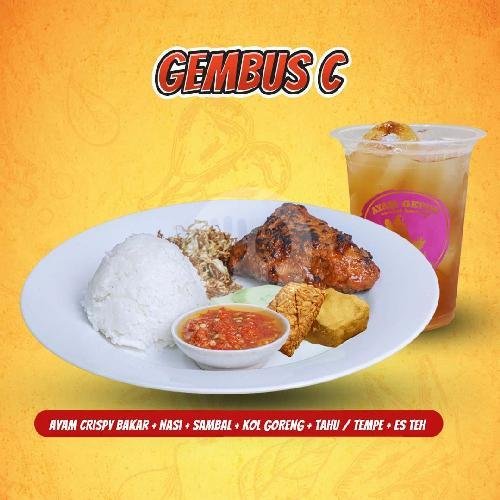 Paket Hemat Dada menu Ayam Gepuk Pak Gembus Cabang UNP, Hamka