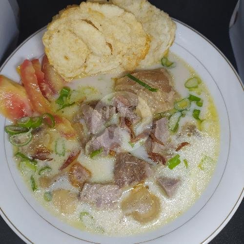 Soto Betawi Kaki Dan Daging Sapi menu Soto Betawi Resep Unin, Antapani