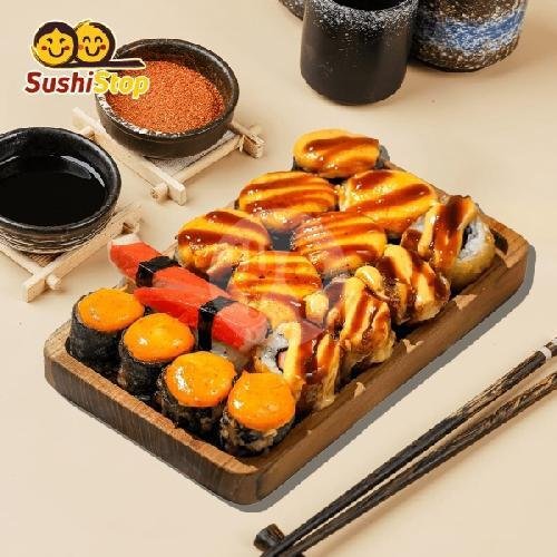 Review Sushi Stop Cempaka Putih: Pengalaman Makan Sushi yang Seru dan Terjangkau