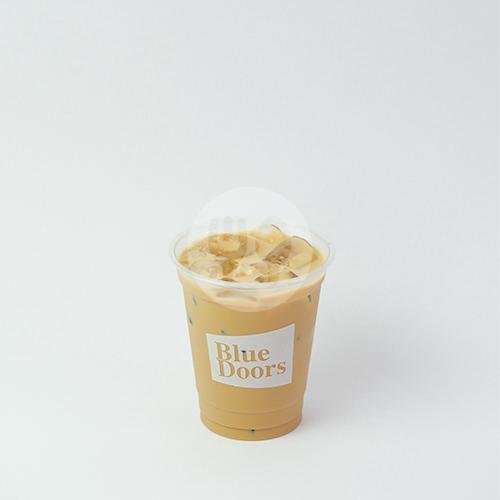 White Velvet Latte menu Blue Doors Coffee, Dharmawangsa