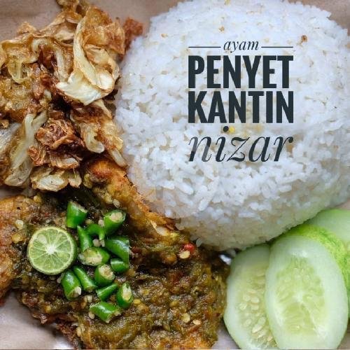 Paket Nasi Tutug Oncom + Ayam Bakar menu Ayam Penyet Kantin Nizar, Sekepanjang