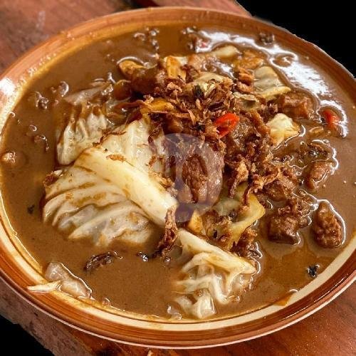 Tongseng Buntel menu Sate Buntel Badran, Badran Purwosari Laweyan