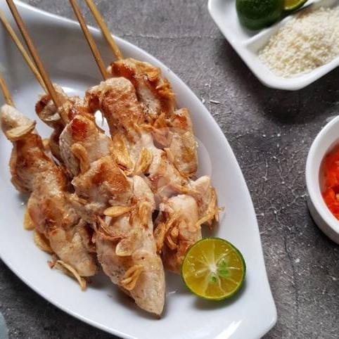 10 TUSUK SATE AYAM TAICHAN FULL DAGING menu SATE MADURA ONLINE, SUKABUMI