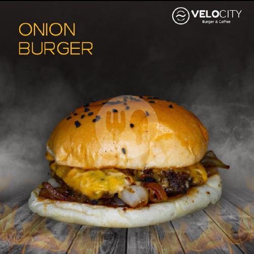 BBQ Beef Burger menu Velocity, pasar baru