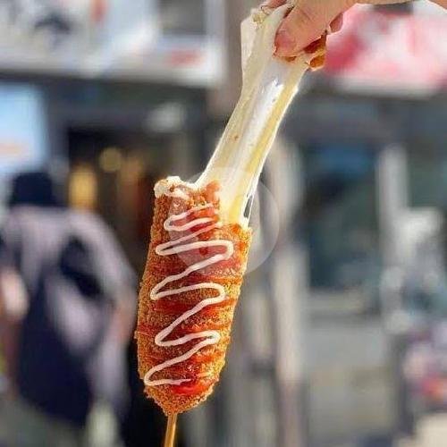 Corndog Sosis Mozzarella menu KEDAI CINTA BANJARSARI