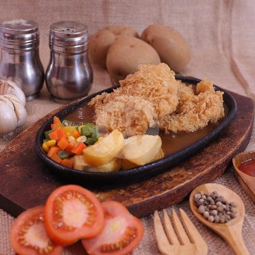 Chicken Dobel menu Logissteak, Cangkiran