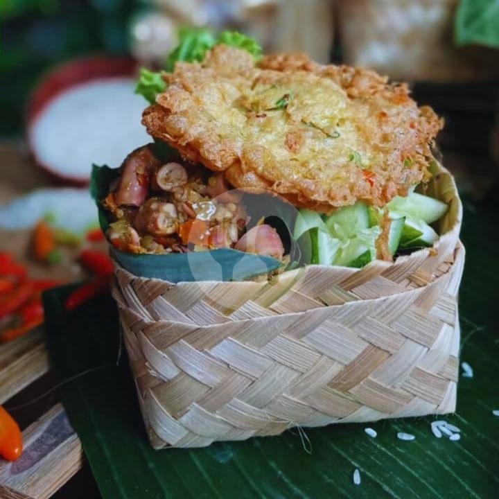 Boss Cumi Teplok (Telor Ceplok) MAD menu Boss Cumi (Nasi Sambel Cumi Pedas), Nologaten