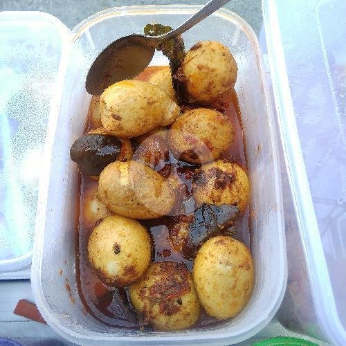 Telur Bulat menu Nasi Kebuli Mas Mail, Nusa Indah