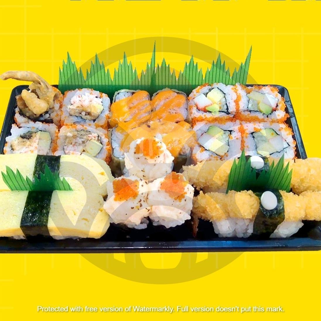 Hiroshima Set menu Sushi Station, Plaza Surabaya