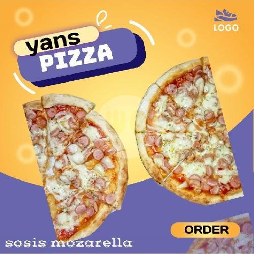 Large Cheese Lover menu Yans Pizza, UNS