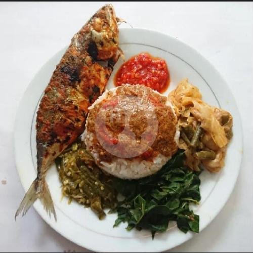 Nasi Padang Rendang Populer menu Nasi Padang Pondok Sari Jaya, Cengkareng Barat