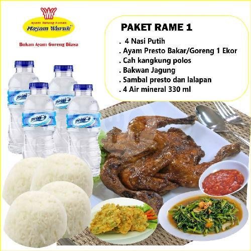 Paket Hemat 1 menu Ayam Tulang Lunak Hayam Wuruk, Semarang Gajah Mada