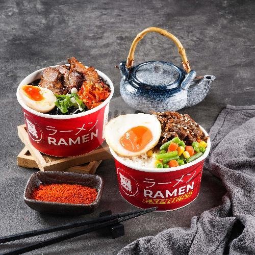 PAKET HEMAT DUO 4 menu Koka Ramen Express - Binus Syahdan