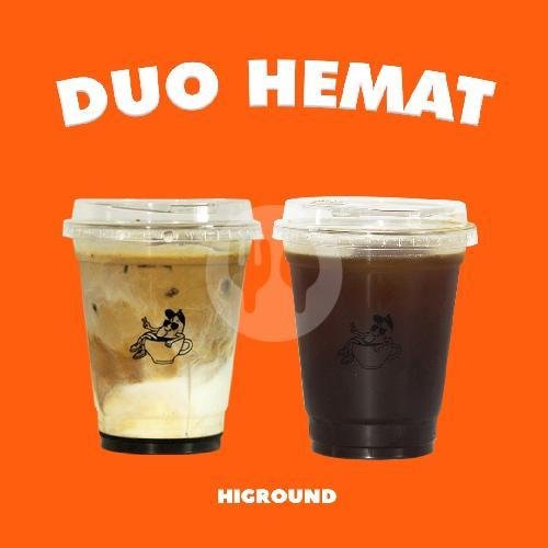 Higround Iced Coffee 500 Ml menu Kopi Higround & Burger, Harapan Indah