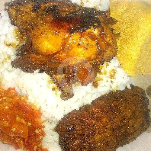 Nasi Dadar Mie menu Ayam CobekKantin Dimas, Sukabirus