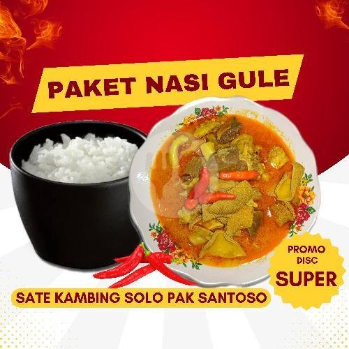 NASI GORENG DAGING CAMPUR menu Sate Kambing Solo Pak Santoso