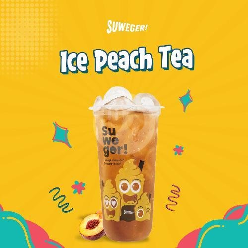 Ice Peach Tea menu Suweger, Semolowaru