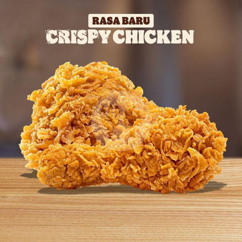 #B1G1 2 PC Ayam Crispy menu Burger King, Buah Batu