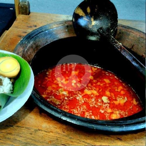 Nasi Gandul Telor menu Nasi Gandul Pak Bo, Condong Catur