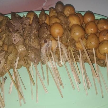 Sate Usus menu Bubur Ayam Slemania, DR. Radjiman Wedyodiningrat