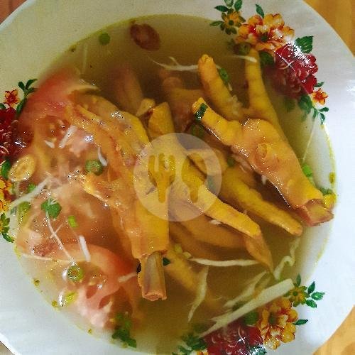 Soto Ceker menu Soto Solo Ayam Pak Kliwon, Jagakarsa