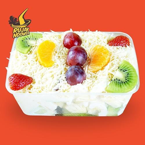 Salad Size L menu Rujak Ndower, Tlogomas