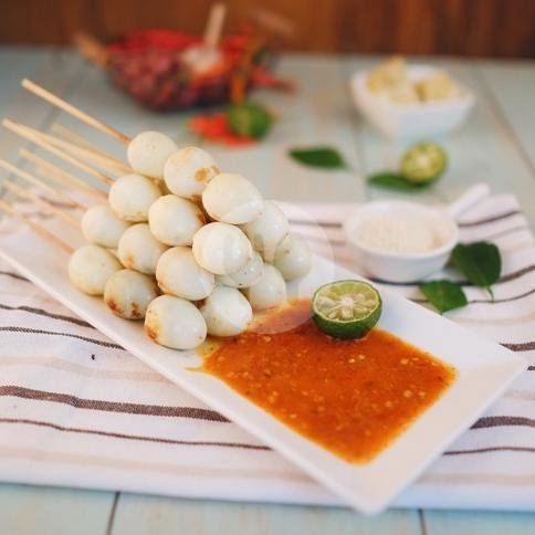 Sate Taichan Ayam +  Indomie Jumbo + Teh Botol menu Rumah Sate Mang Iwa, Laswi