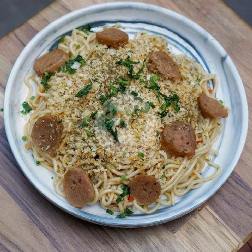 Ramen Goreng spicy menu Mie Ayam Pangsit & Ayam Goreng De Orlin, Banyuwangi