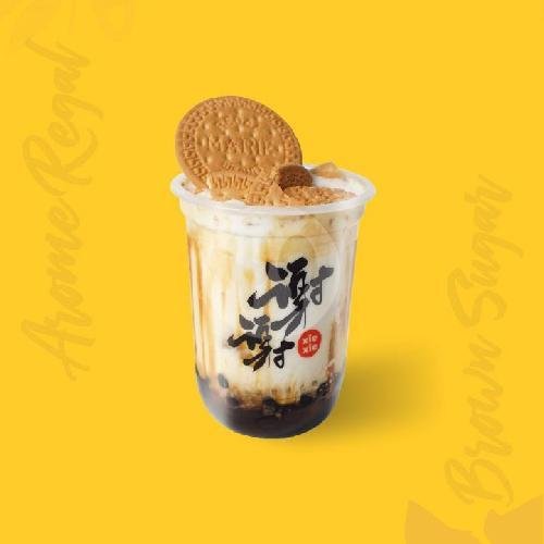 Arome Regal Brown Sugar menu Xiexieboba Kayu Manis, Matraman