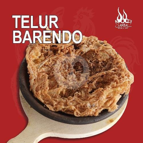 Telor Barendo menu Sambal Bakar Sutomo, Jalan Dr Sutomo no 101