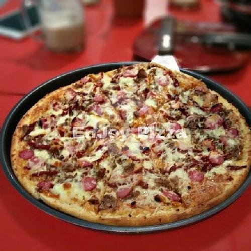 Pizza American Reguler menu EJ Enjoy Pizza, ETC Wiyung
