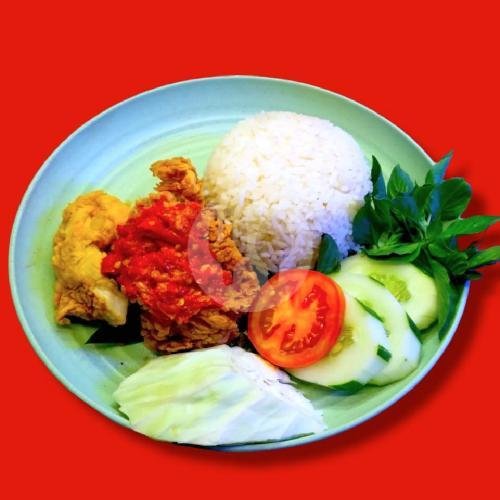 Nasi + Lele Goreng menu Griya Dahar Ayam KPK, Jumantono