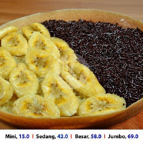 Martabak Pisang Coklat menu Martabak Sinar Bahari, Permai Raya