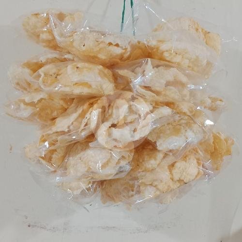 Kerupuk coklat menu Soto Lamongan Cak Wan, Mampang Prapatan