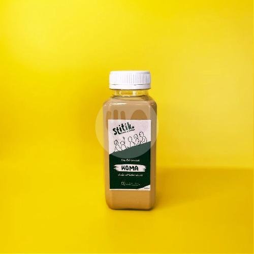 Kopi Tanya Botol menu Stitik. Coffee & Steak, Cililitan