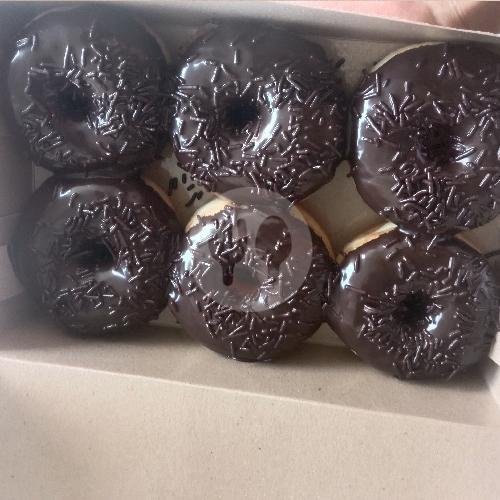 Donat Kentang Full Coklat Keju Isi 6 menu Radja Donat Wage, Taruna