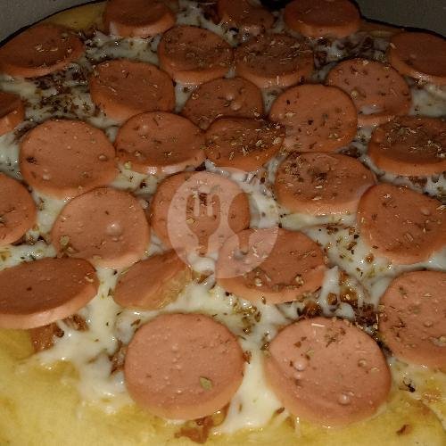 PIZZA Toping Coklat Almond menu Kedai Pizza Kaliwining 1, Rambipuji