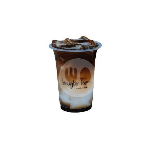 Es Kopi Susu menu Secangkir Temu, Cidadap