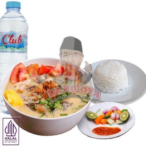 Paket Oya 4 menu Bang Oya Sop Kaki Kambing dan Sapi, Sukolilo