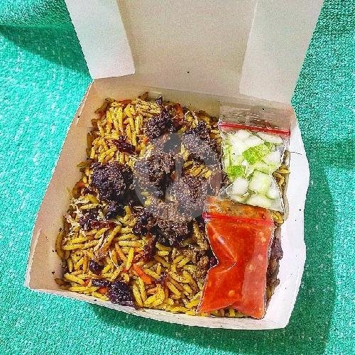1 Porsi Kecil Nasi Basmati Kebuli + Daging Sapi menu Kebuli Yemeni, Ciledug