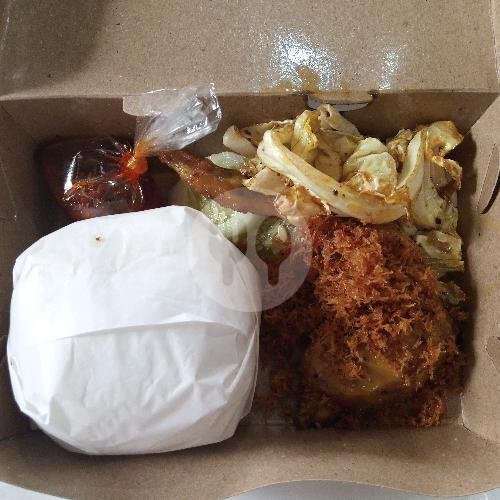 Paket 3 Ayam Serundeng, 3 Nasi menu Ayam Warung Sahlan, Babakan Irigasi