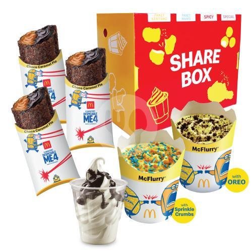 Paket Hemat Double Big Mac, Medium. menu Mcd Kings Shopping Center, Kepatihan