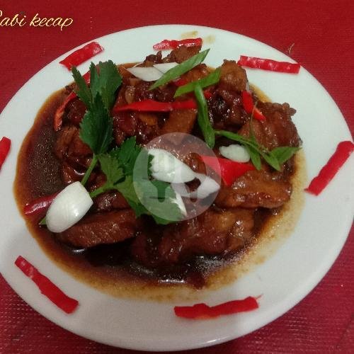 Samcan Goreng menu Pondok Babi Goreng Debora, Sinar