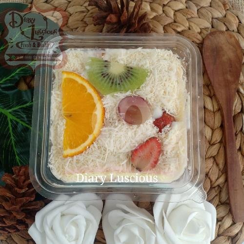 Paket Berdua Salad Buah Abil 750 Ml 2 Pcs menu Salad Buah Abil Antapani Diary Salad Luscious, Hantap Raya