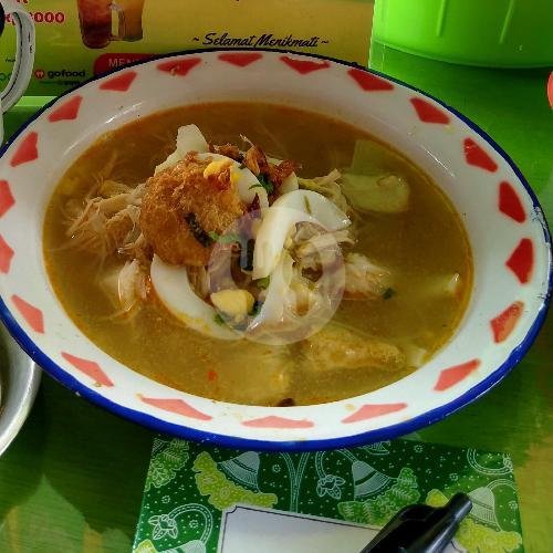 Nasi Soto menu Soto Banjar Hj Sjariamah Khas Kalimantan, Purwomartani