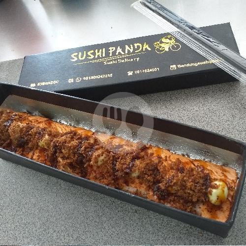 Salmon Meets Cheese menu Sushi Panda, Kopo